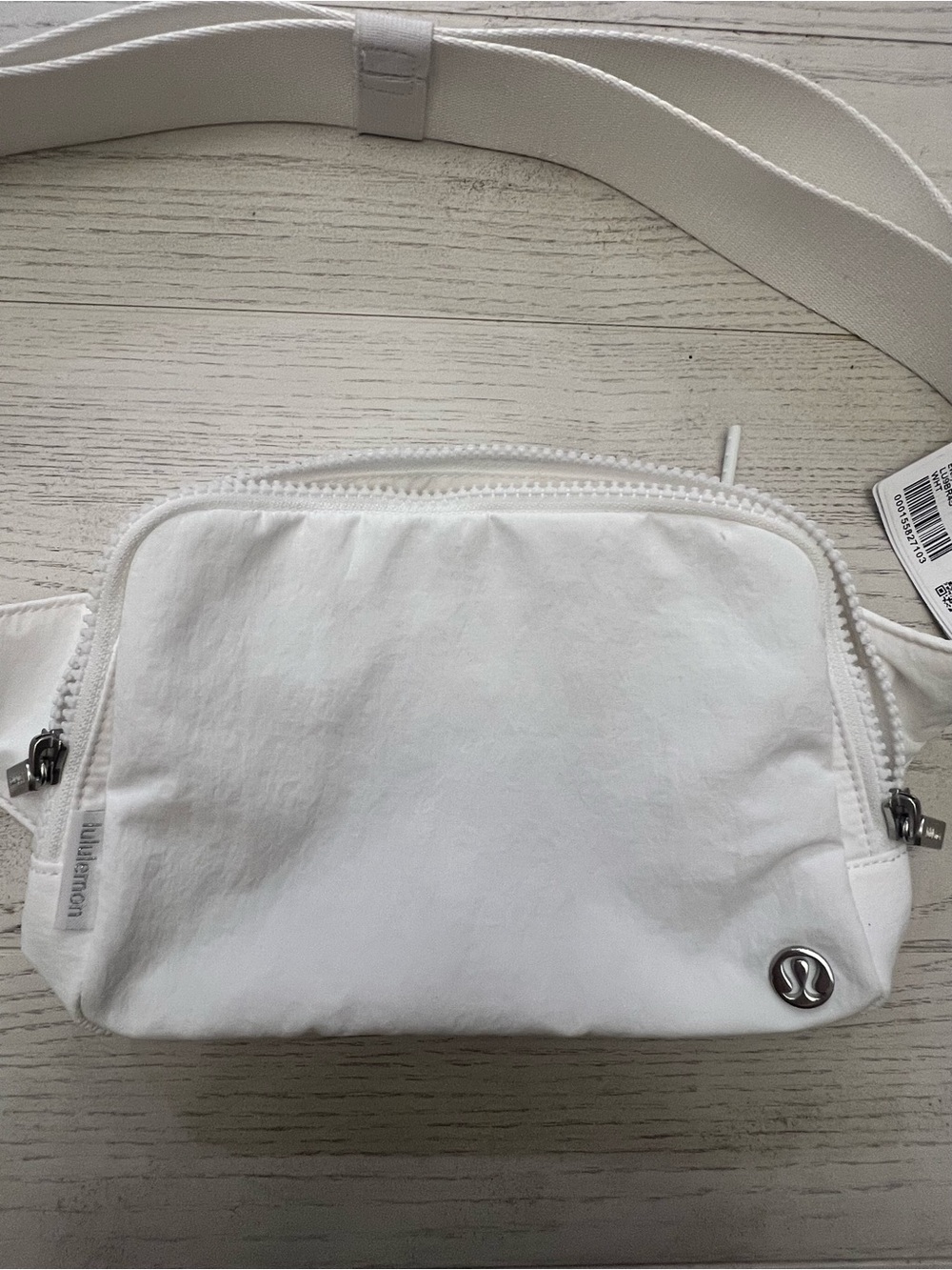Lululemon White Everywhere Belt Bag Large with Long Strap NWT